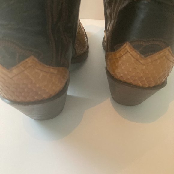 Larry Mahan Shoes Larry Mahan Womens Us Size 6 Cowboy Boots Poshmark